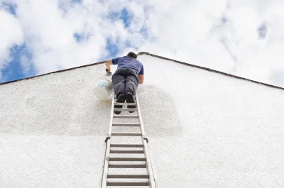 Peinture extérieure à Plesder — façades et ravalement